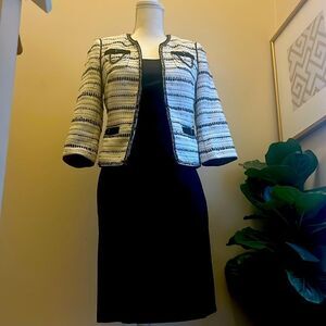 White house black market jacket  size 2 united color of Benton black dress xs